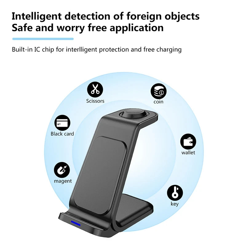 3-in-1 Wireless Charger 30W