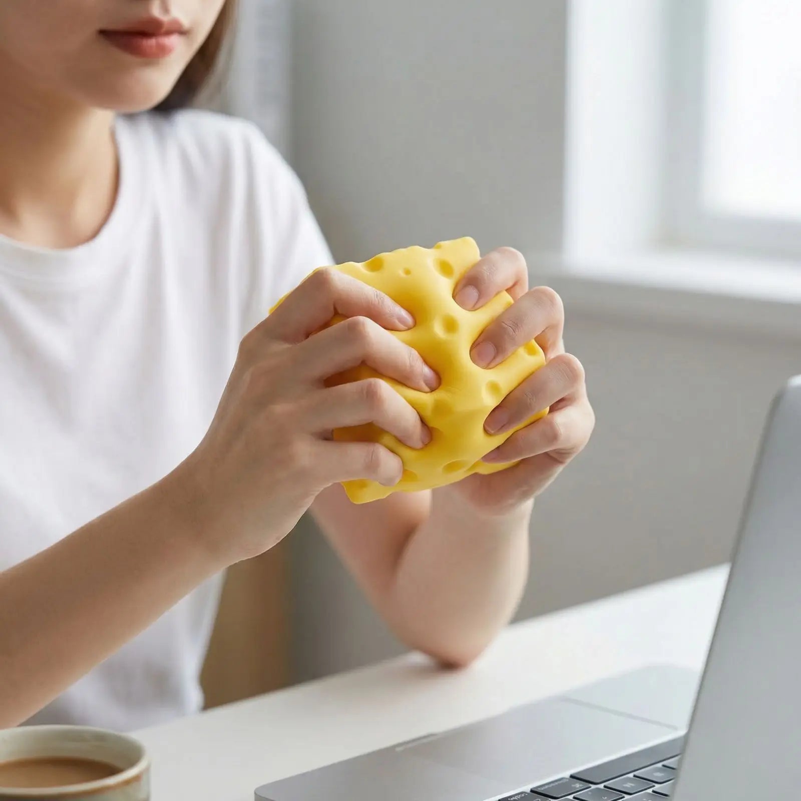 Big Cheese Stress Squeeze Ball